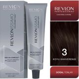 Revlonissimo Colorsmetique™ CC 3 Doğal Koyu Kahve Kalıcı Saç Boyası 60 ml