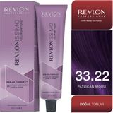 Revlonissimo Colorsmetique™ CC 33.22 Yoğun Mor İrize Koyu Kahve Kalıcı Saç Boyası 60 ml
