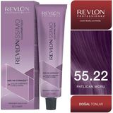 Revlonissimo Colorsmetique™ CC 55.22 Yoğun Mor İrize Açık Kahve Kalıcı Saç Boyası 60 ml