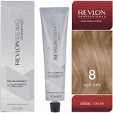 Revlonissimo Colorsmetique™ CC 8 Doğal Açık Sarı Kalıcı Saç Boyası 60 ml