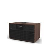 Revo Ceviz Siyah Supercd Sound System Cd Player Dab + Fm İnternet Bluetooth'lu Dijital Radyo - Kahverengi
