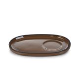 Revol Caractere 13x8 cm Kahverengi Fincan Tabağı