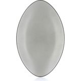 Revol Equinoxe Gri 35 cm Oval Tabak