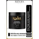 Revola Expert Biotin Saç Maskesi Güçlendirici ve Besleyici Yoğun Saç Bakımı yardımcı olur 500 ml