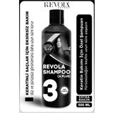 REVOLA EXPERT Brezilya Fönü Için Keratinli Tuzsuz Saç Bakım Şampuanı (UZUN SÜRELİ DÜZLEŞTİRME SAĞLAR) 500ml