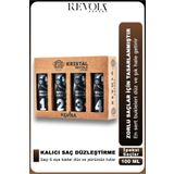 REVOLA EXPERT Kristal A Plus Brezilya Fönü - Keratin Protein Botox Kıvırcık Saç Düzleştirici 4 lü Bakım Seti 100ml