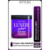 REVOLA EXPERT Luxeri Kolajen Saç Maskesi, boyalı saçları onarır, rengini korur ve parlaklık kazandırır collagen