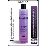 REVOLA EXPERT Luxeri Kolajen Şampuan - Boyalı Saçlar için Renk Koruma ve Güçlendirilmiş Sağlıklı Görünüm 500 ml