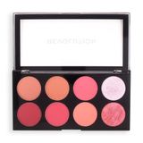 Revolution Beauty London Ultra Sugar and Spice 8'li Mat Ve Işıltılı Allık Paleti
