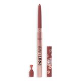 Revolution Beauty, Pout Bomb Plumping Lipliner, Uzun Süreli, Hiyalüronik Asit ve E Vitamini ile Şekillendirir, Vegan ve Hayvanlar Üzerinde Denenmemiştir, Soğuk Doll