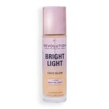 Revolution Bright Light Face Glow 4 in 1 Medium Light Işıltılı Fondöten