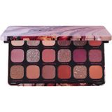 Revolution Forever Flawless Allure 18 Renk Göz Farı Paleti – Nude ve Sıcak Kiremit Tonlarında Mat ve Işıltılı Renkler, Günlük ve Gece Makyajına Uygun