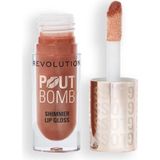 Revolution Glow Nude Shimmer Bomb Gloss
