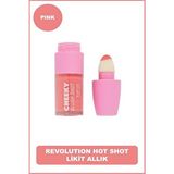 Revolution Hot Shot Likit Allık Pınk Renkli Yüksek Pigmentasyonlu Doğal Görünüm
