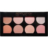 Revolution Hot Spice Ultra Allık Paleti, 8 Renk, Turuncu