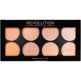 Revolution Makeup Revolution Revolution Hot Spice Pembe Tonlu 8'li Allık Paleti