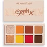 Revolution Mini Spice Göz Farı Paleti 8 Renkli Yoğun Pigmentli Uzun Süre Kalıcı Toz