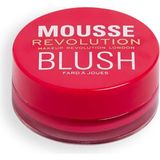 Revolution Mousse Allık Fuchsia Pink Renk Tonu ile Doğal Görünüm ve Yüksek Pigmentasyon