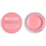 Revolution Mousse Allık Squeeze Me Soft Pink Doğal Görünüm Sunan Hafif Yapı