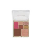 Revolution Pro Iconic Eye Cheek Palette, Göz ve Yanak Makyajı, Medium Deep