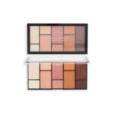 Revolution Reloaded Dimension Eyeshadow Palette, Neutral Charm, Göz Farı Paleti