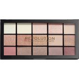 Revolution Reloaded Göz Farı Paleti Iconic 3.0 Kahverengi Pembe Tonları 15 Renkli Toz Yapı