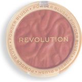Revolution Rhubarb & Custard Pudra Allık – Mat, Doğal Görünüm ve Uzun Süre Kalıcılık, Her Cilt Tipine Uygun