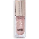 Revolution Shine Pink Shimmer Bomb Gloss