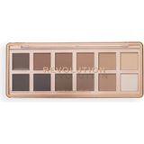 Revolution The Icon Master Matte Nudes Far Paleti 12 Renk Hacim ile Göz Makyajı İçin Özel