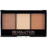 Revolution Ultra Sculpt 3'lü Kontür Paleti C04 Light/medium Günlük ve Gece Kullanım İçin Mat Seçenek