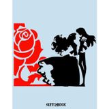 Revolutionary Girl Uttena Sketchbook: 8.5x11 inches, 110 pages, White paper, Blank Pages, Sketch, Doodle and Draw
