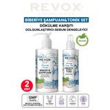 Revox Biberiye Saç Bakım Seti Dökülme Karşıtı Dolgunlaştırıcı Şampuan ve Tonik Sebum Dengeleyici