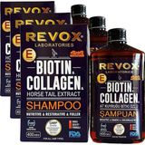 Revox Biotin & Collagen Şampuan, 400 ml (3 Paketi) - Option-1