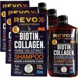 Revox Biotin & Collagen Şampuan, 400 Ml (3 paketi)