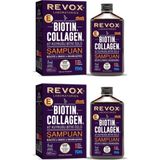 Revox Biotin ve Collagen At Kuyruğu Bitki Özlü Şampuan Dökülme Karşıtı 400 ml Tüm Saçlar İçin