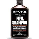 Revox Erkeklere Özel Saç Bakım Şampuanı Dökülme Karşıtı Bitki Özlü 400 ml Tüm Saç Tipleri İçin