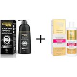 Revox Saç Siyahlaştırıcı Şampuan 350 Ml + ANTİ-HAIR LOSS EXTRA VOLUME COLLAGEN BIOTIN ŞAMPUAN 400 ML