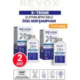 Revox X-Treme Dökülen Saçlar İçin 400 ml Vitaminli Bakım Şampuanı Türkiye Menşeli