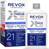 Revox X-Treme Şampuan 400 ml Onarıcı Dökülme Karşıtı Paraben İçermeyen Bitki Özlü Tüm Saç Tipleri