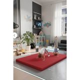 RevuBaby Çocuk Jimnastik Minderi 120x120x5 Cm 600 Denye Sıvı Geçirmez Kumaş Kaydırmmaz Yıkanabilir BÜYÜK BOY