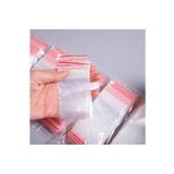 Revubaby Kilitli Torba Şeffaf Poşet 9x7 Cm 100 Adet Kına Çerez Kuruyemiş Naylonu 9*7