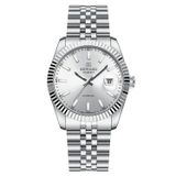 Reward Excellent RWA144333 Beyaz Kadran Tırtıklı Bezel Otomatik Çelik Erkek Kol Saati