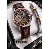 Reward Otomatik Mekanizmalı Premium Erkek Kol Saati 5 Atm Suya Dayanıklı 2 Yıl Garantili RW.33401.GK - Standart