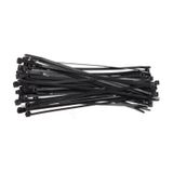 Rewel Plastik Kelepçe Cırt Kelepçe 3.6x370 Mm Ct-3637 Siyah 100 Adet 341018