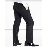 Rewoly Erkek Klasik Kesim Siyah Kumaş Pantolon - 000-Siyah - 42