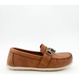 Rexba Erkek Çocuk Günlük Rock Loafer Konforlu Ayakkabı - Kahverengi - ROCK01-KAH - 2R2-Kahverengi