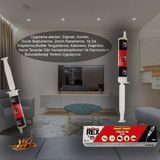 Rexgel Hamam Böceği Haşere ve Karınca Için Uzun Süre Etkili Kalıcı Şırınga Jel Yem Böcek 2'li 20 gr