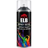 Rexon Elb Parlak Siyah Sprey Boya Ral 9005 400 ml - 9005 RAL Parlak Siyah