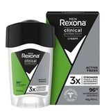 Rexona 4x45 ml Active Fresh Clinical Protection Erkek Stick Deodorant