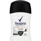Rexona Active Protection Invisible Antiperspirant Stick Deodorant 40 ml